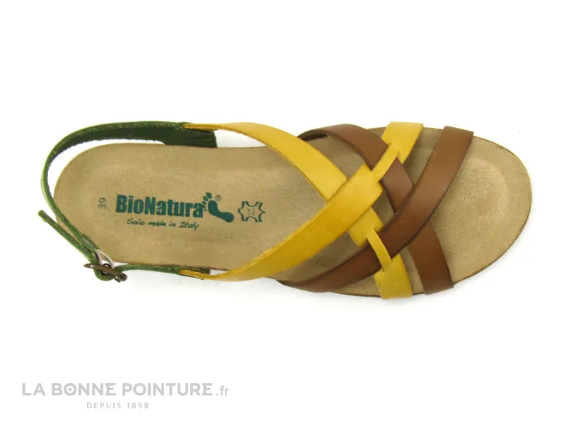 Achat chaussures BioNatura Femme Sandale et Nu-pieds, vente Bionatura 34A2168 Marron Multi - Sandale mode Femme