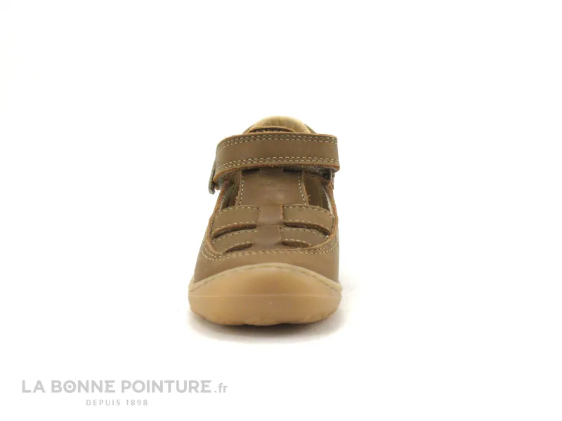 Achat chaussures Bopy Bébé Sandale, vente Bopy JIVATA Caramel - Sandale bout ferme GARCON