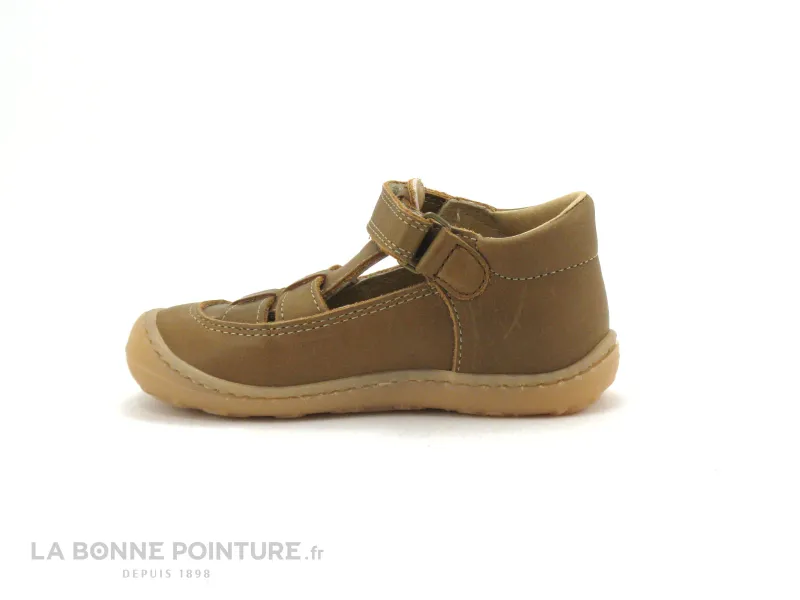 Achat chaussures Bopy Bébé Sandale, vente Bopy JIVATA Caramel - Sandale bout ferme GARCON