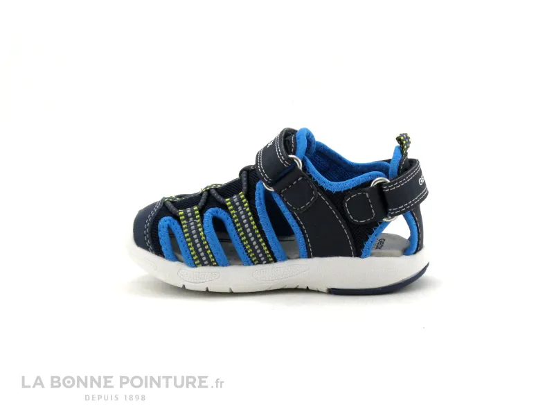 Achat chaussures Geox Bébé Sandale, vente Geox B920FB MULTY - Navy-azure - Sandale sport GARCON