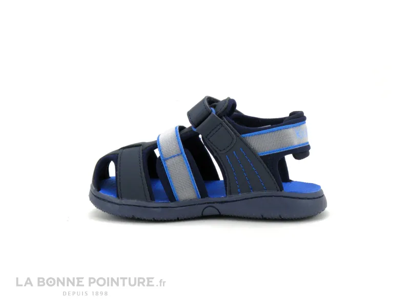 Achat chaussures Kickers Bébé Sandale, vente Kickers KICKBEACHOU Marine 960600-10-10 - Sandale sport BEBE