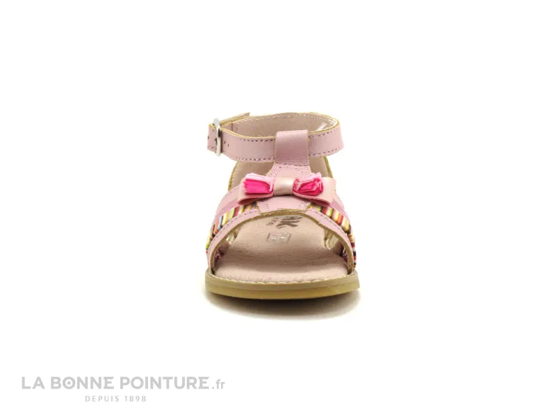 Achat chaussures MKids Bébé Sandale, vente MKids MEVRA Rose - Sandale montante fille