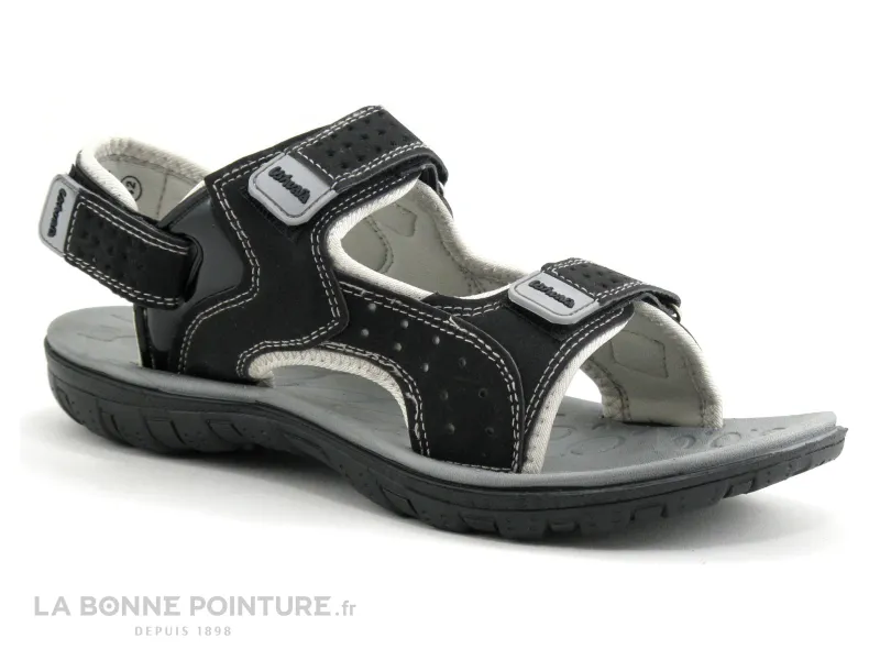 Achat chaussures Ushuaia Homme Sandale et Nu-pieds, vente Ushuaia CASEINE 695190-61 - Sandale sport Homme 3 velcros