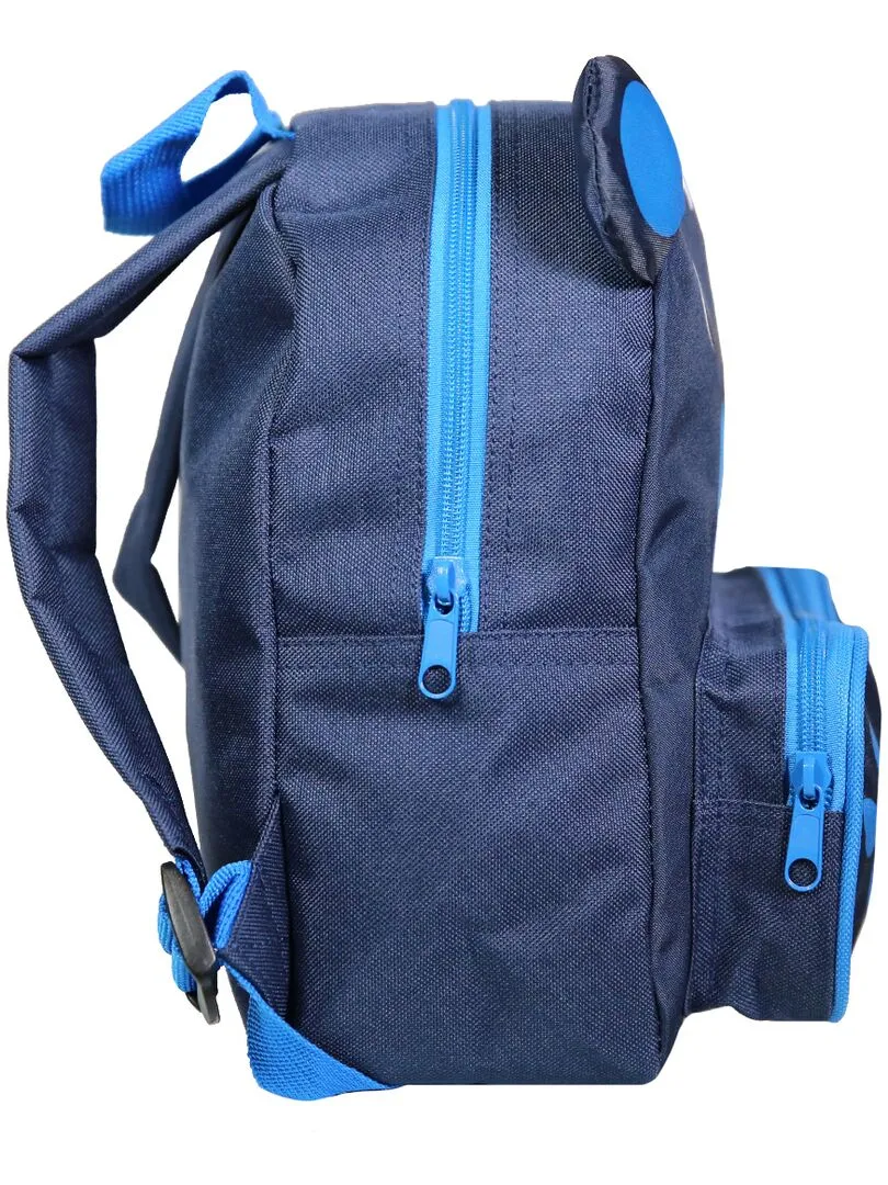 BAGTROTTER Sac à dos gouter 26 cm maternelle Kids Bleu Ourson - Bleu