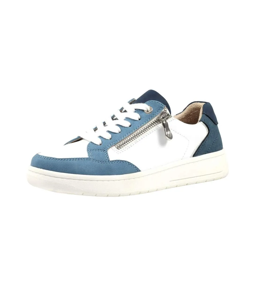 Baskets ariana femme bleu Lunar