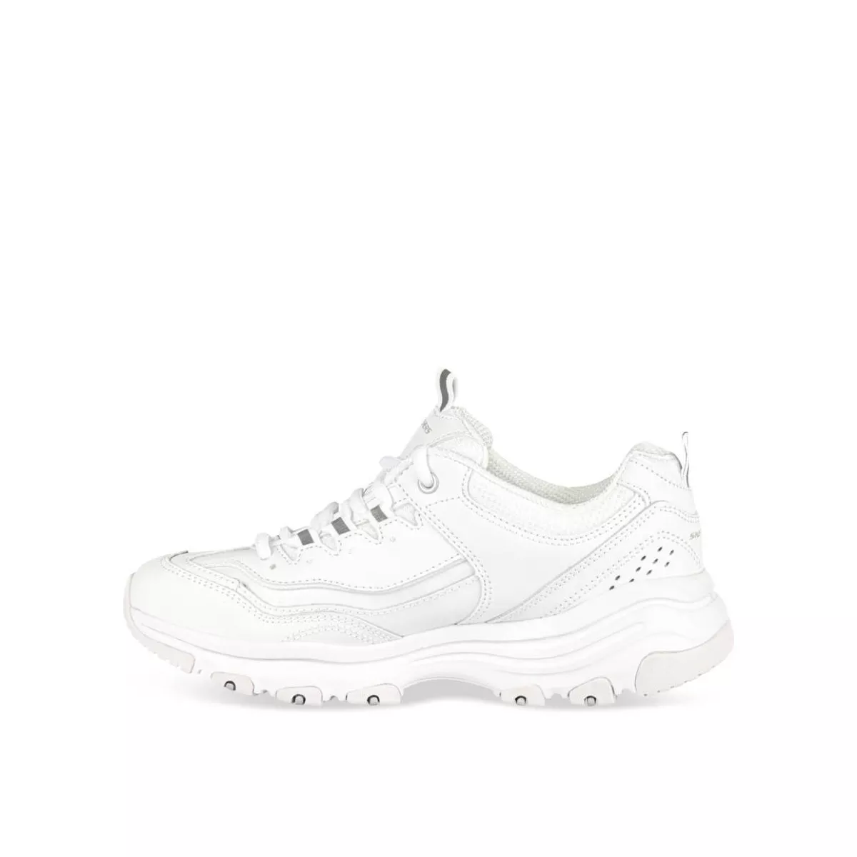 Baskets BLANC SKECHERS Iconic