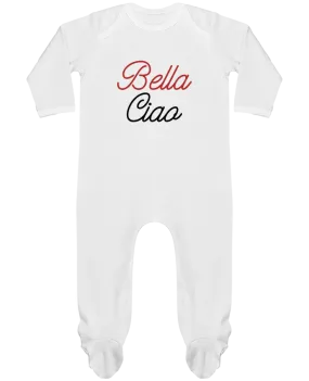 Body Pyjama Bébé Bella Ciao par lecartelfrancais