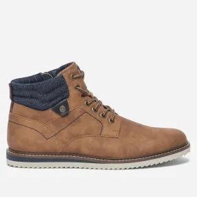 Boots camel à lacet - Boots Homme | ERAM