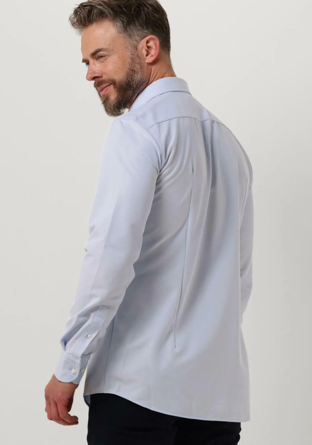 boss chemise décontracté p-hank-spread-c1-222 bleu clair