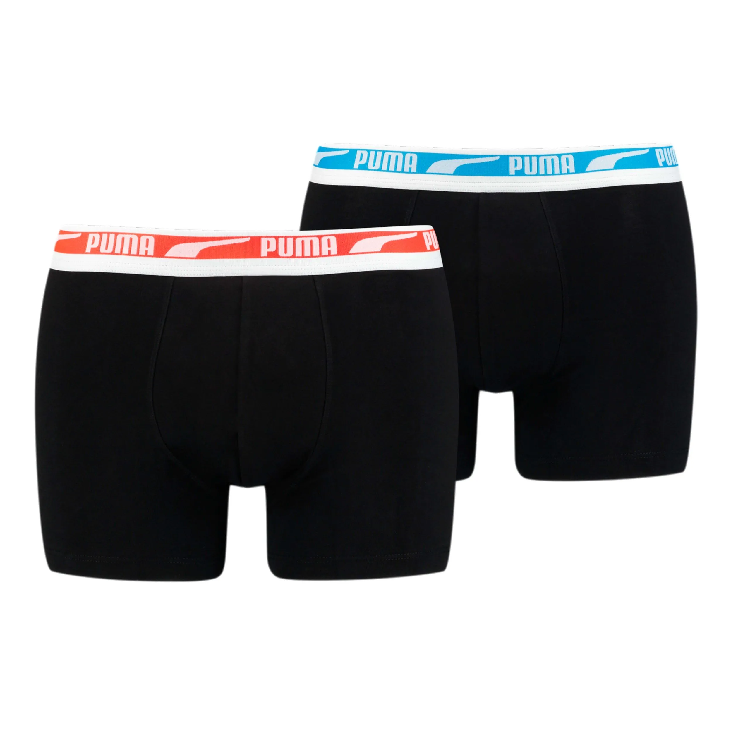 Boxer Multi logo - noir (Lot de 2) - Puma : vente shorty boxers hom...