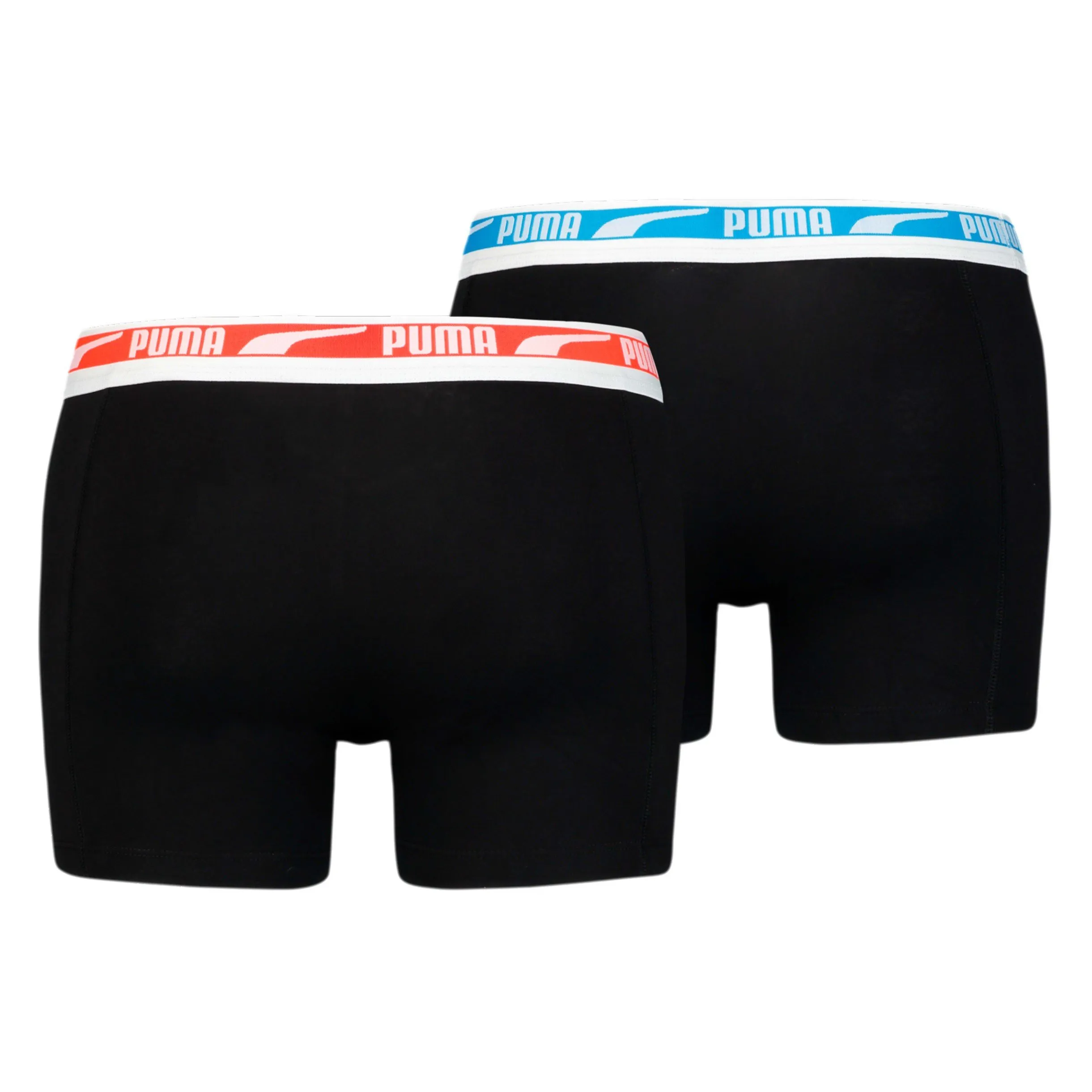 Boxer Multi logo - noir (Lot de 2) - Puma : vente shorty boxers hom...