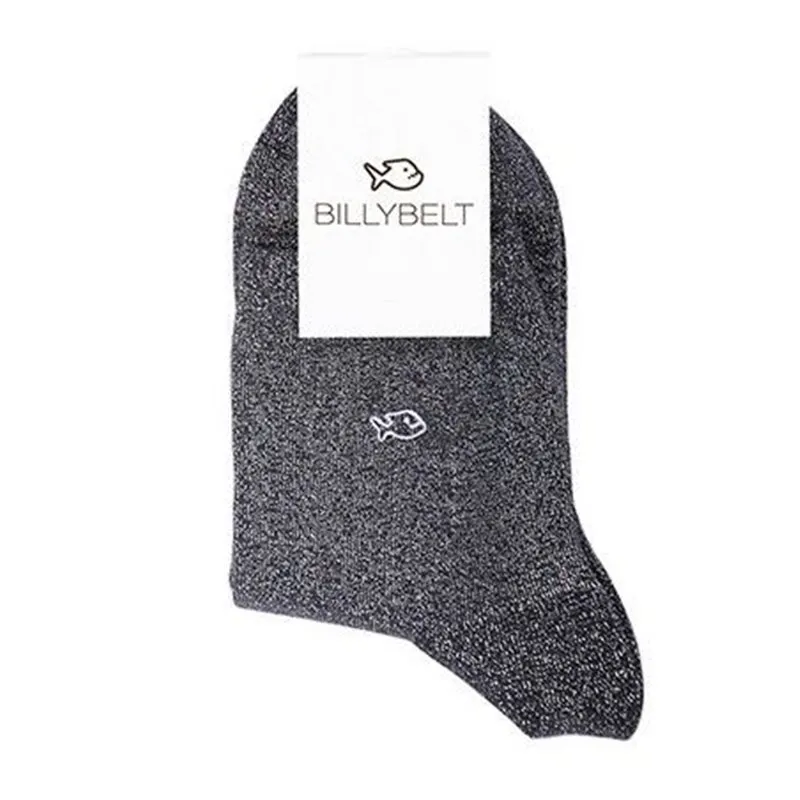 Chaussettes lurex noires - Billybelt - coquerico