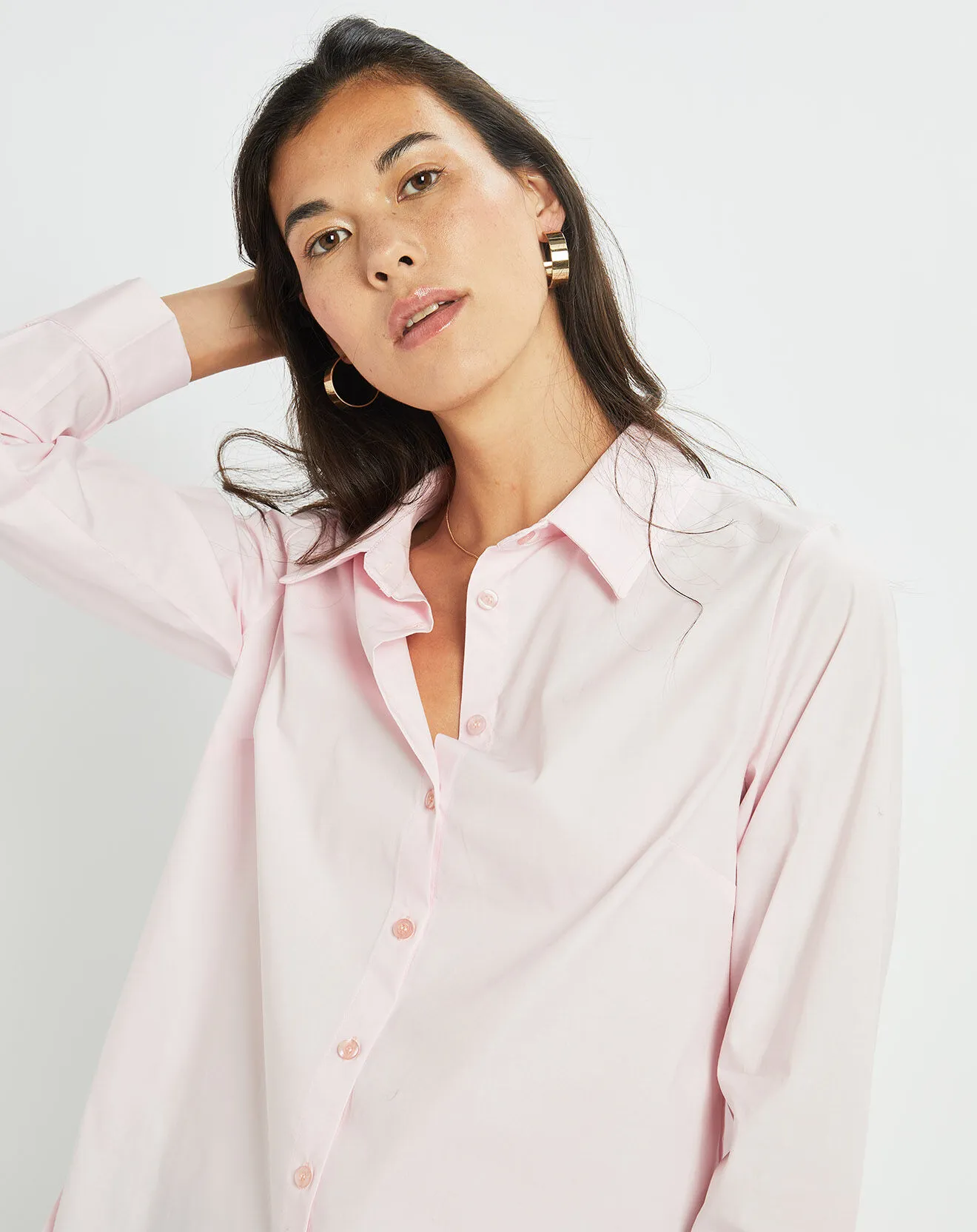 Chemise Biba rose pâle