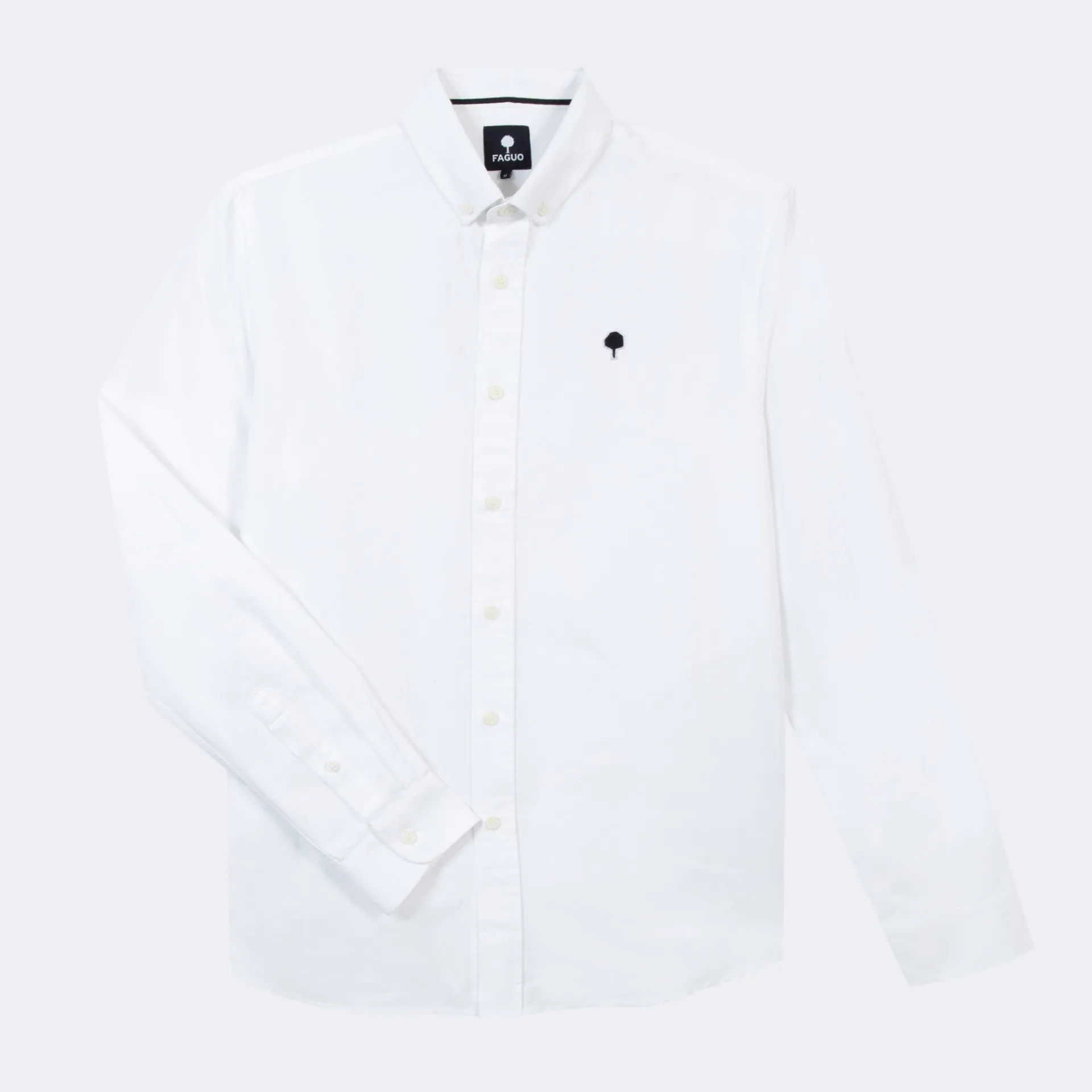 Chemise blanc coton - modèle Ivoy - FAGUO