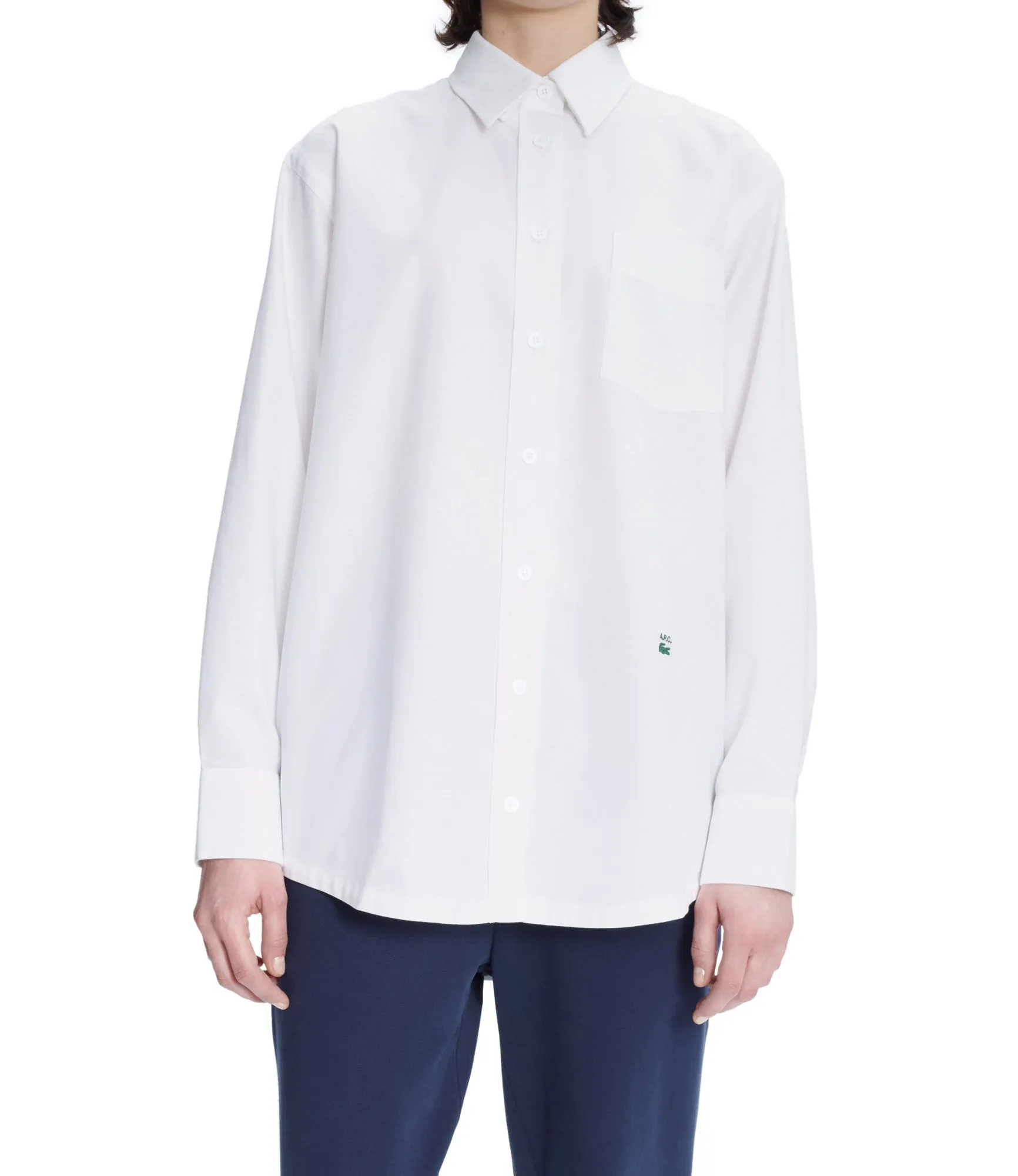 Chemise Femme classique A.P.C. Lacoste Blanc | A.P.C.