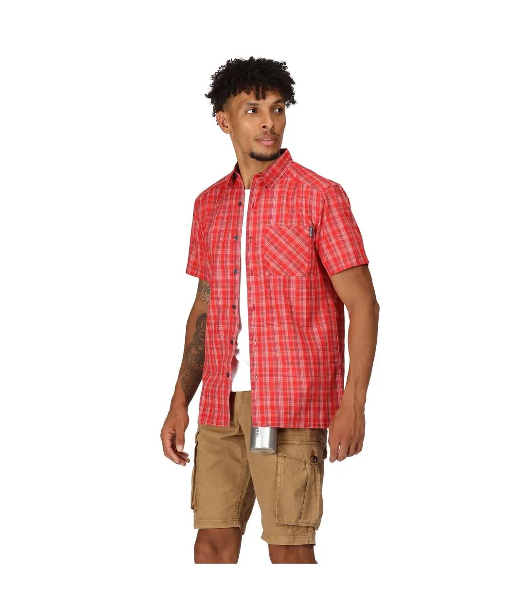 Chemise kalambo homme rouge cadmium Regatta