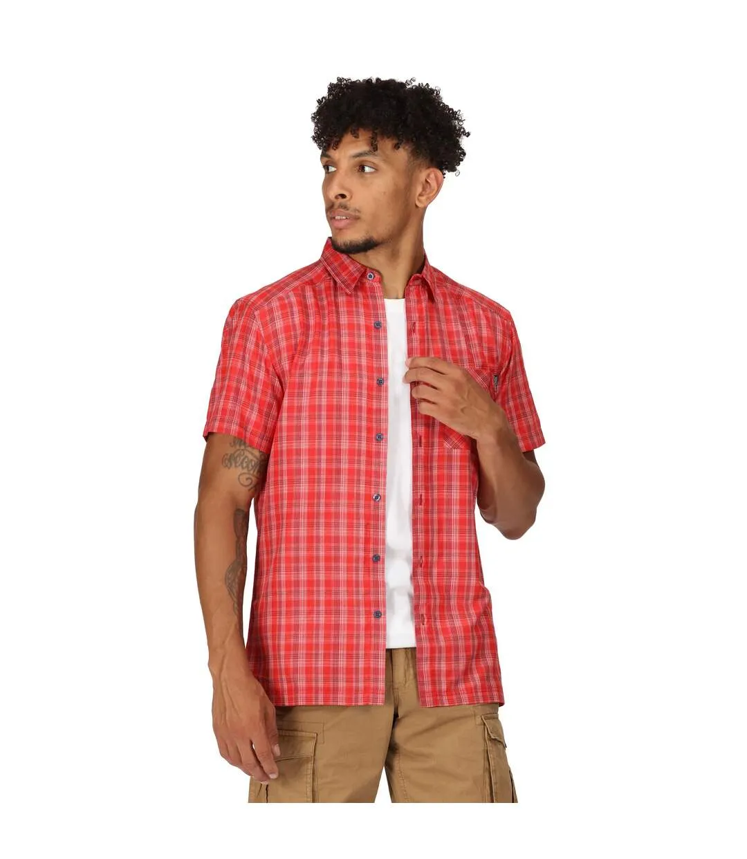 Chemise kalambo homme rouge cadmium Regatta