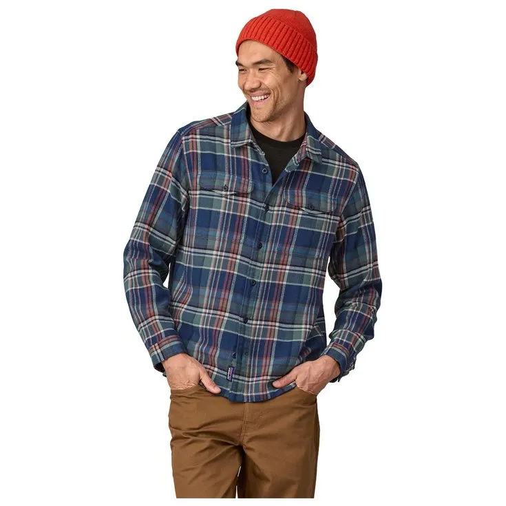 Chemise Patagonia ---Fjord Flannel Shirt Adventurer New Navy