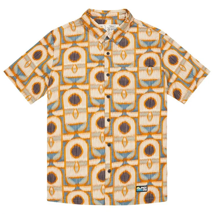 Chemise Picture ---Leewarm Shirt Tiki Print