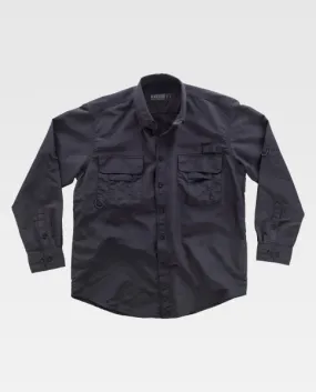 Chemise safari nylon personnalisée - Tissu grande résistance