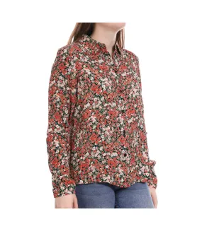 Chemise à fleurs Rouge Femme Vila Kulas