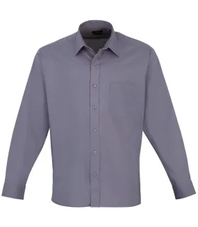 Chemise à manches longues homme acier Premier