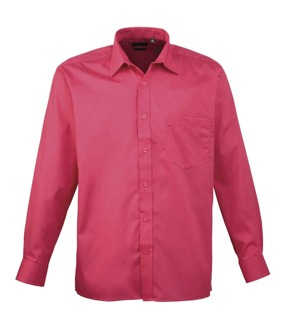 Chemise à manches longues homme rose Premier