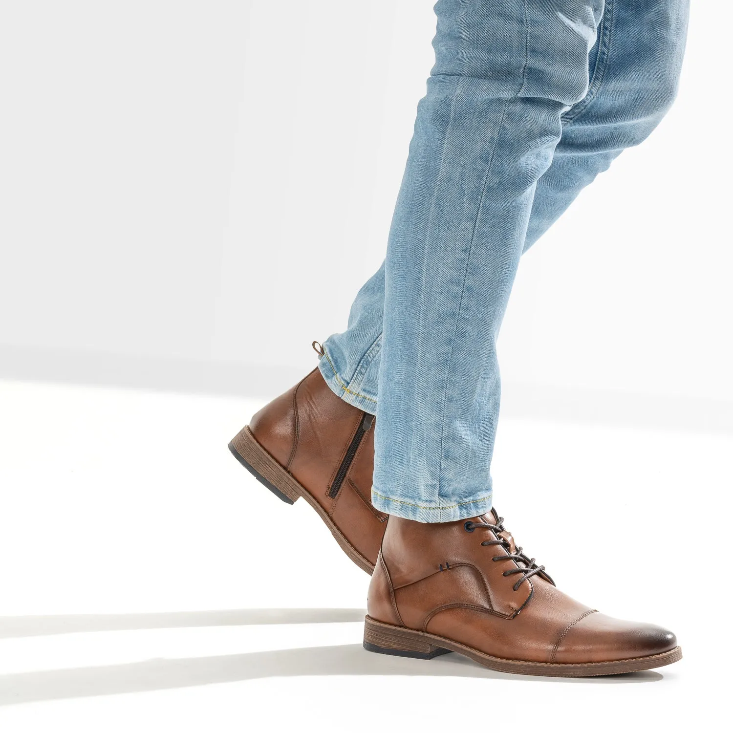 Chukka boots cognac - Boots Homme | ERAM