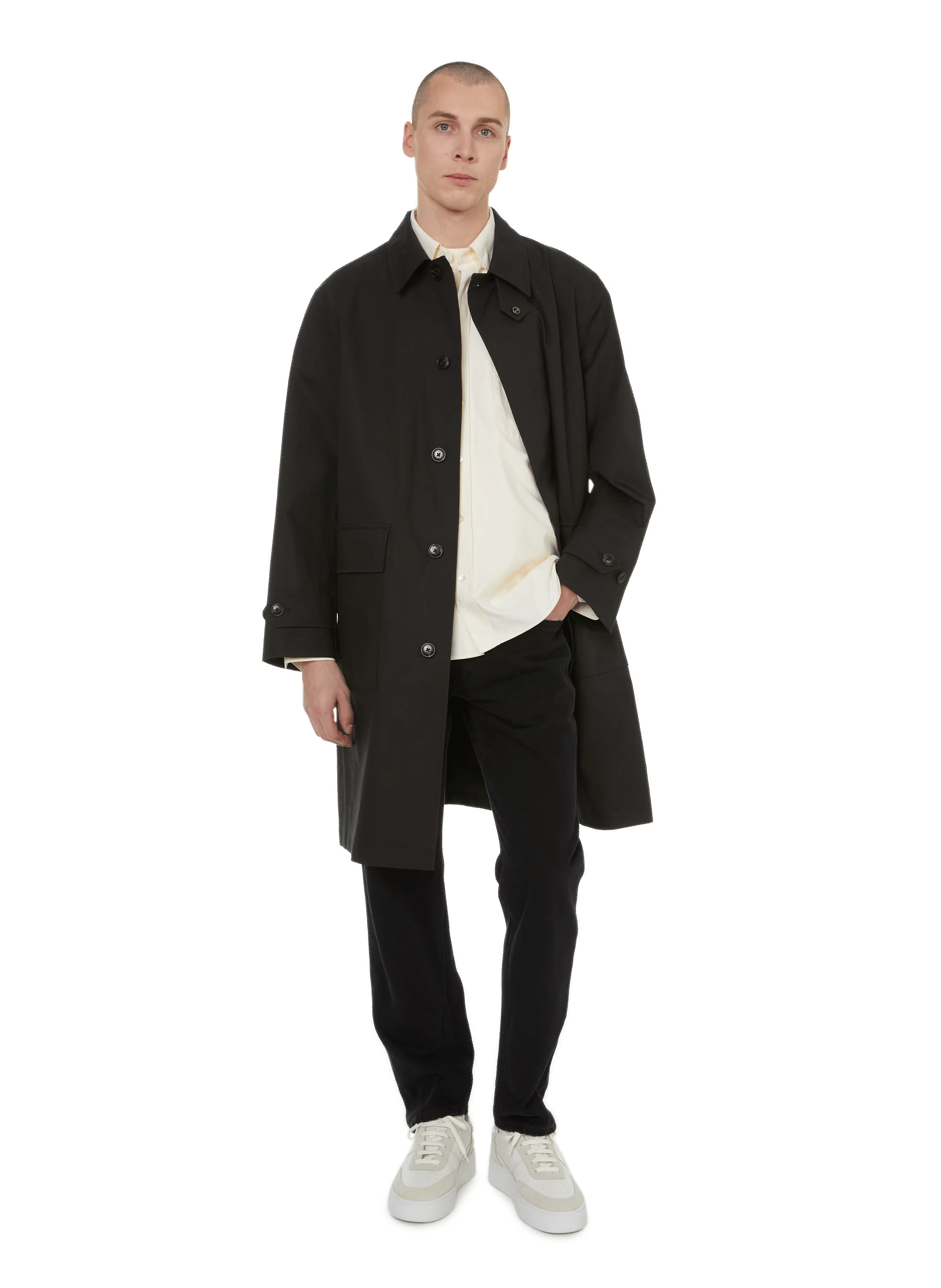 CLOSED  Trench en coton - Noir