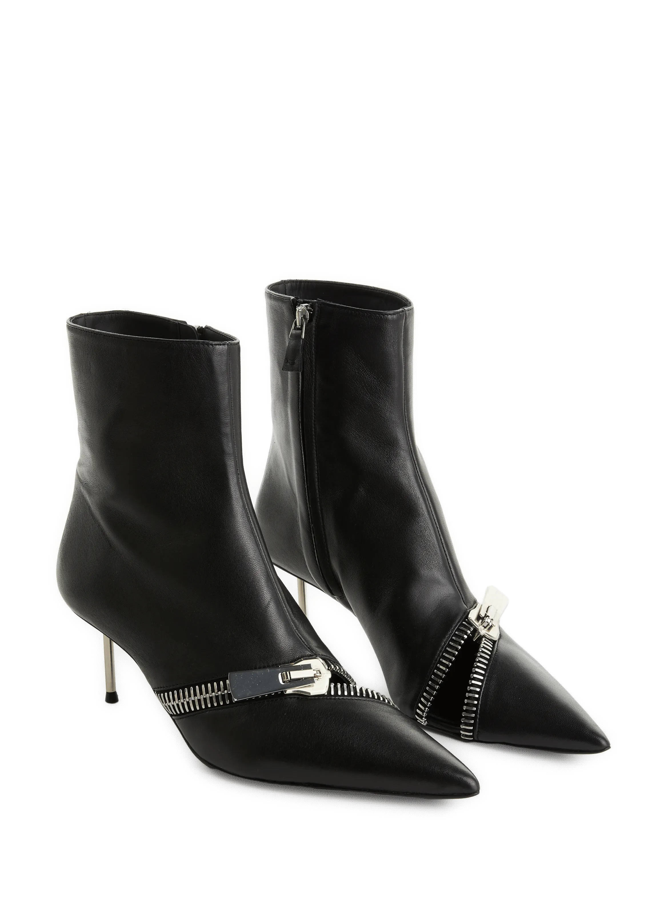 COPERNI  Bottines à talons avec zip - Noir