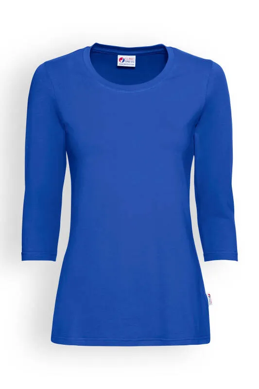 CORE T-shirt Femme - manche 3/4 bleu roi