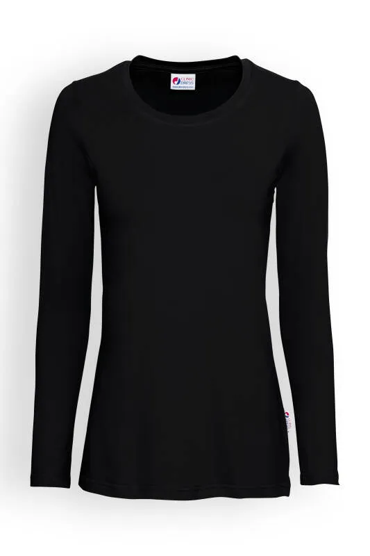 CORE T-shirt Femme - manche longue noir