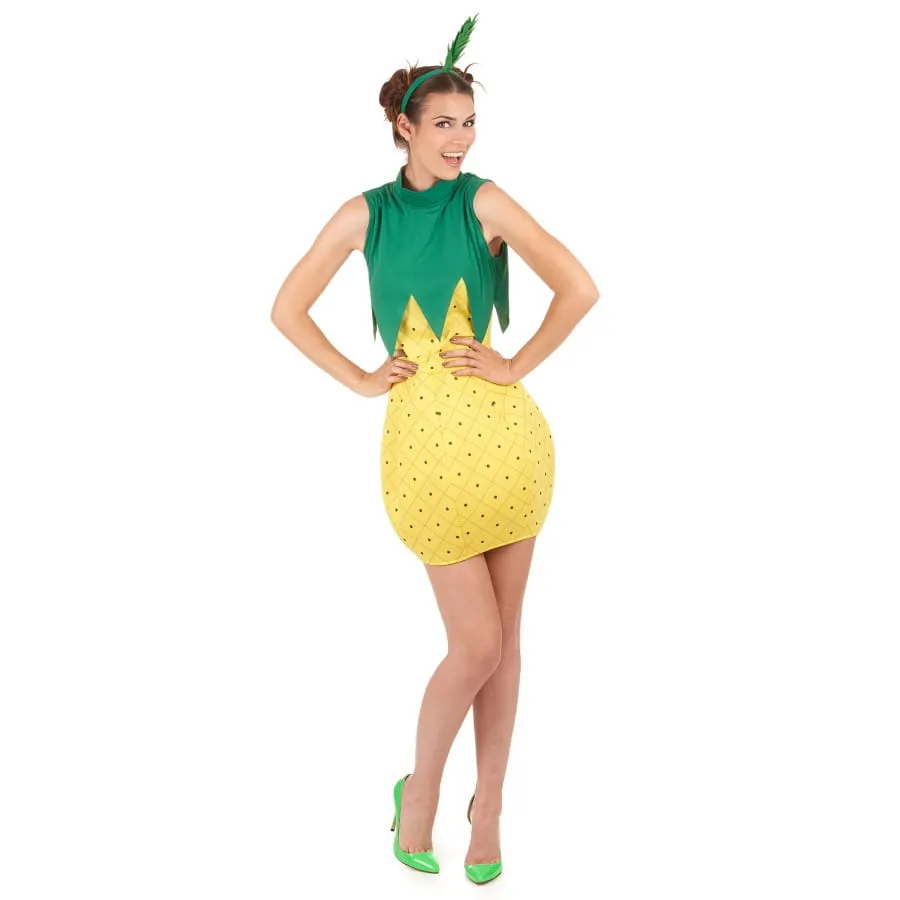 Costume robe ananas courte