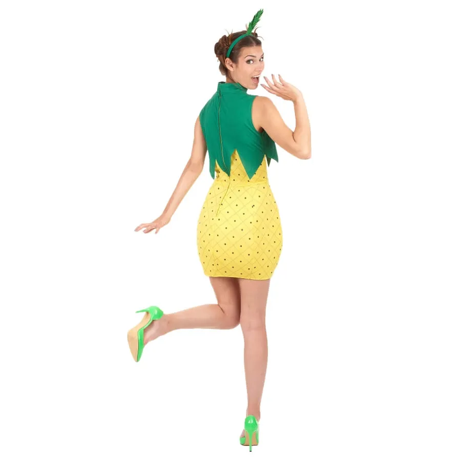 Costume robe ananas courte