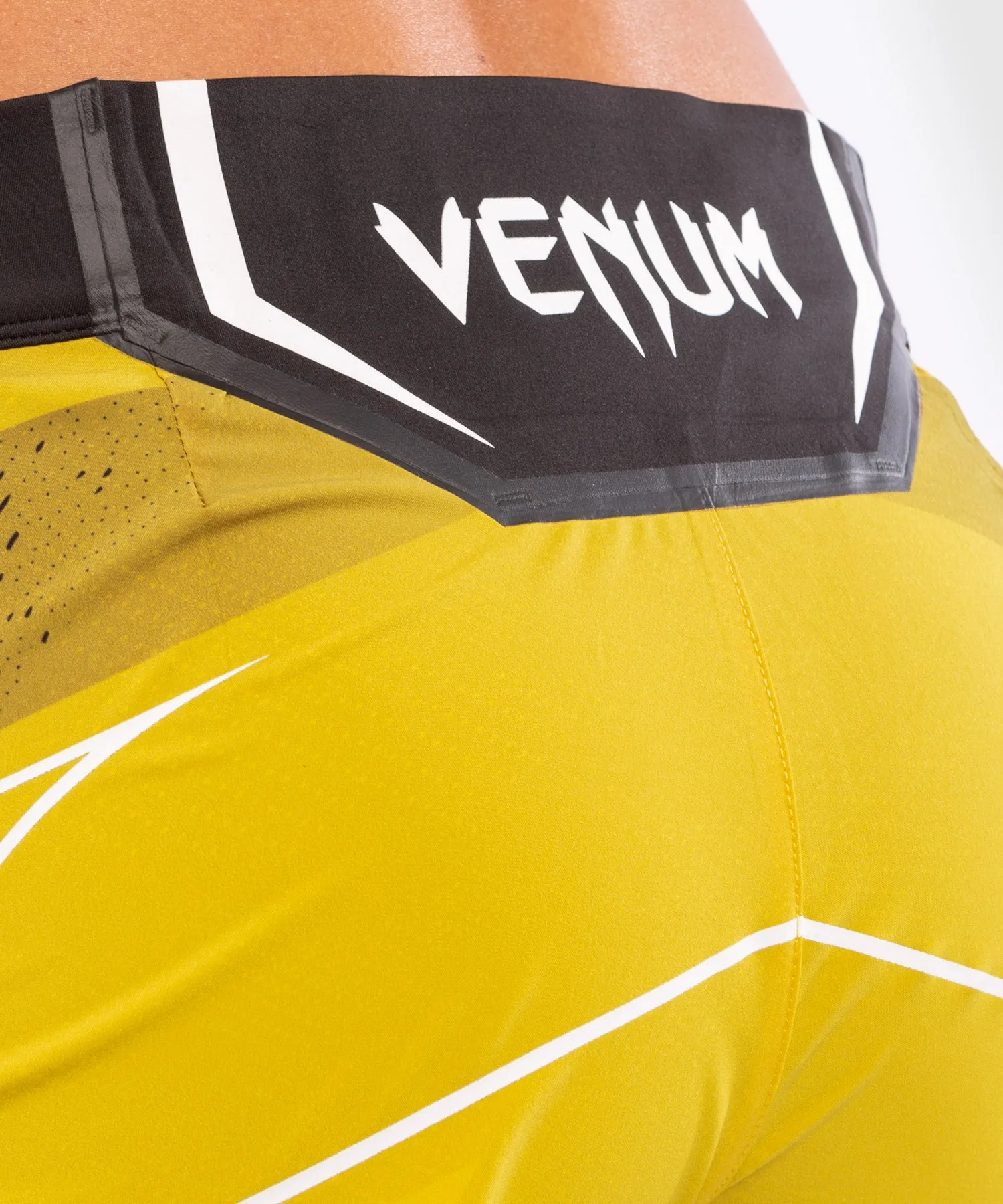 Fightshort Femme UFC Venum Authentic Fight Night - Coupe Courte - Jaune