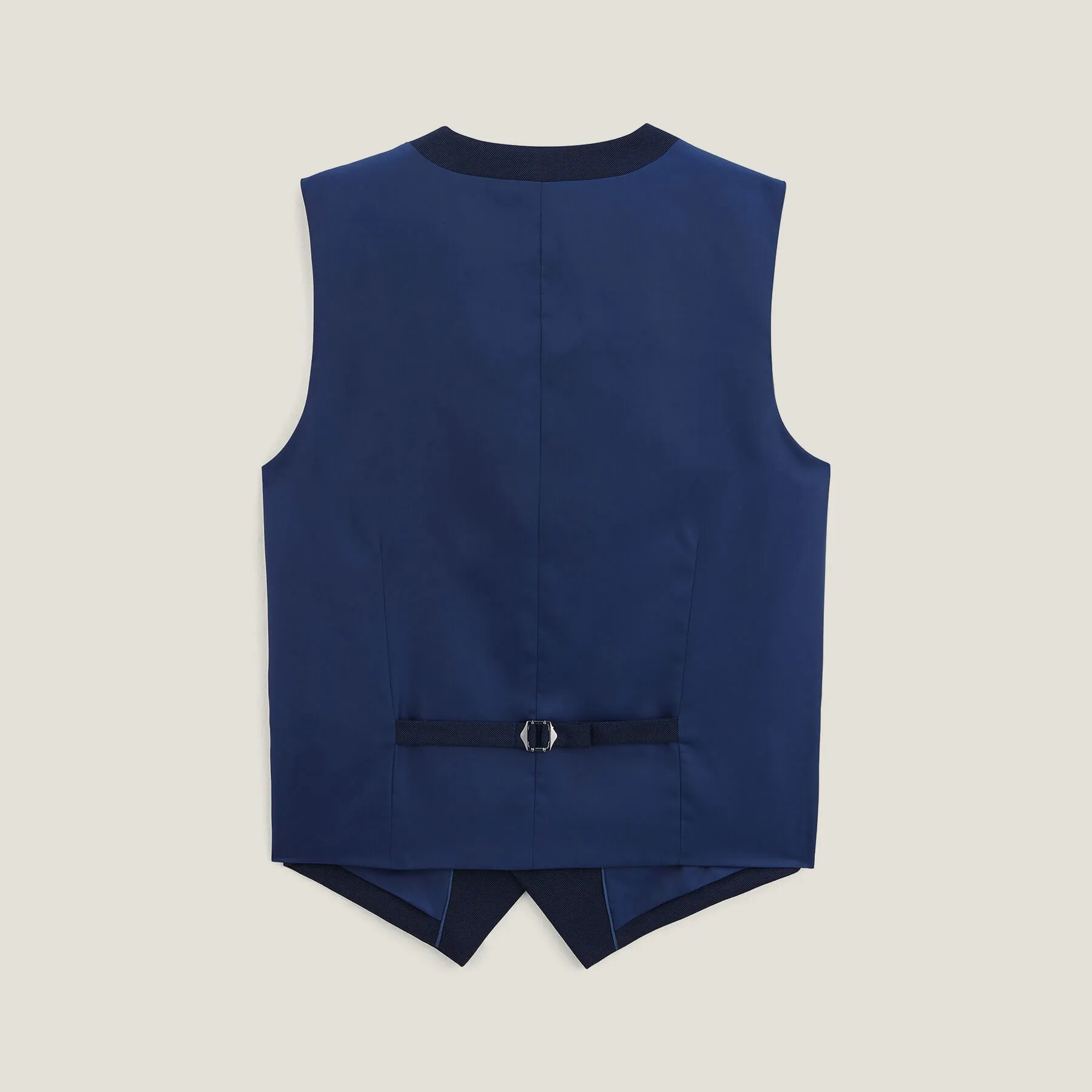 Gilet de costume slim bi-ton Bleu | Jules