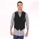 Gilet de Service Homme Noir - EGOCHEF