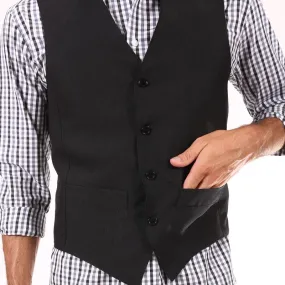 Gilet de Service Homme Noir - EGOCHEF