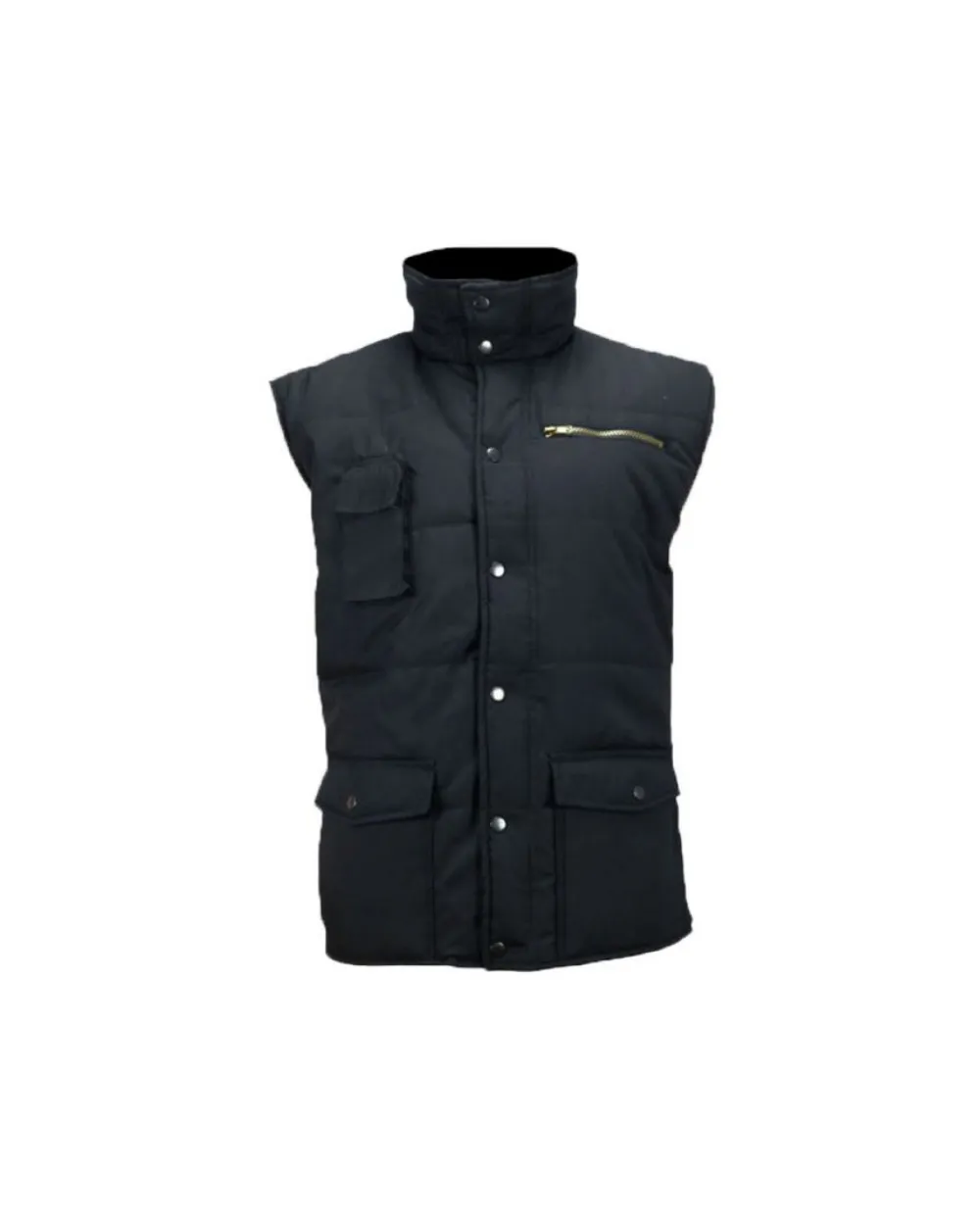 Gilet de travail multi-poches noir - DIFAC