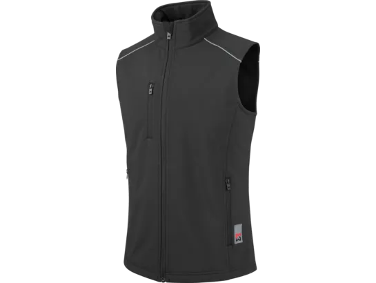 Gilet de Travail Softshell City noir