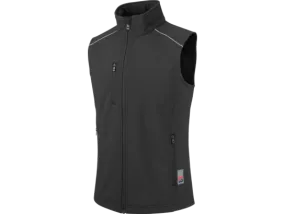 Gilet de Travail Softshell City noir