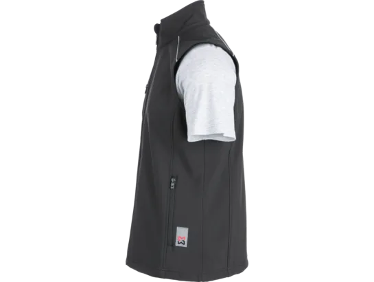 Gilet de Travail Softshell City noir