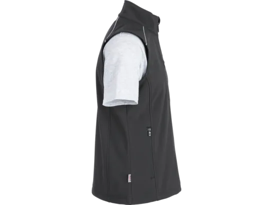 Gilet de Travail Softshell City noir