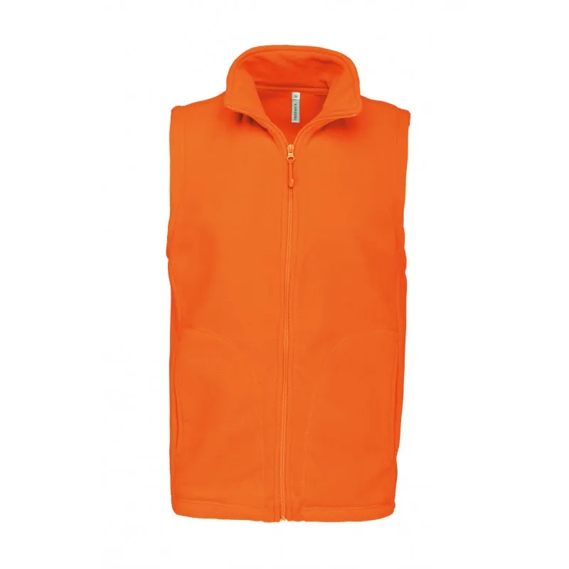 GILET MICROPOLAIRE SANS MANCHE ZIPPÉ