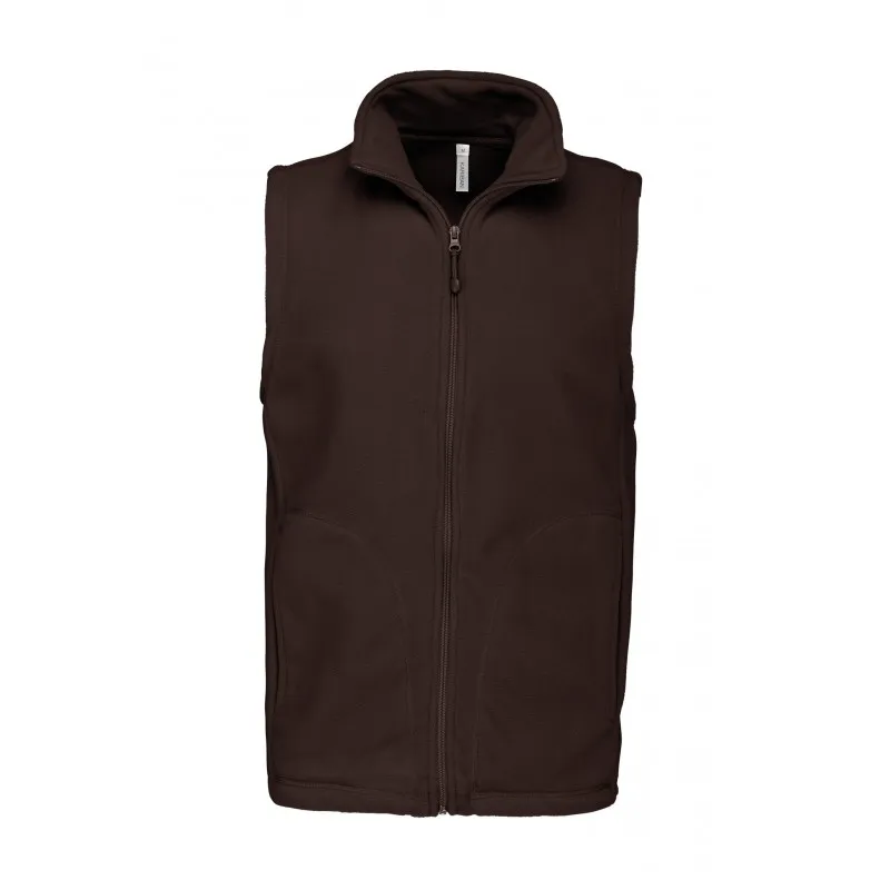 GILET MICROPOLAIRE SANS MANCHE ZIPPÉ