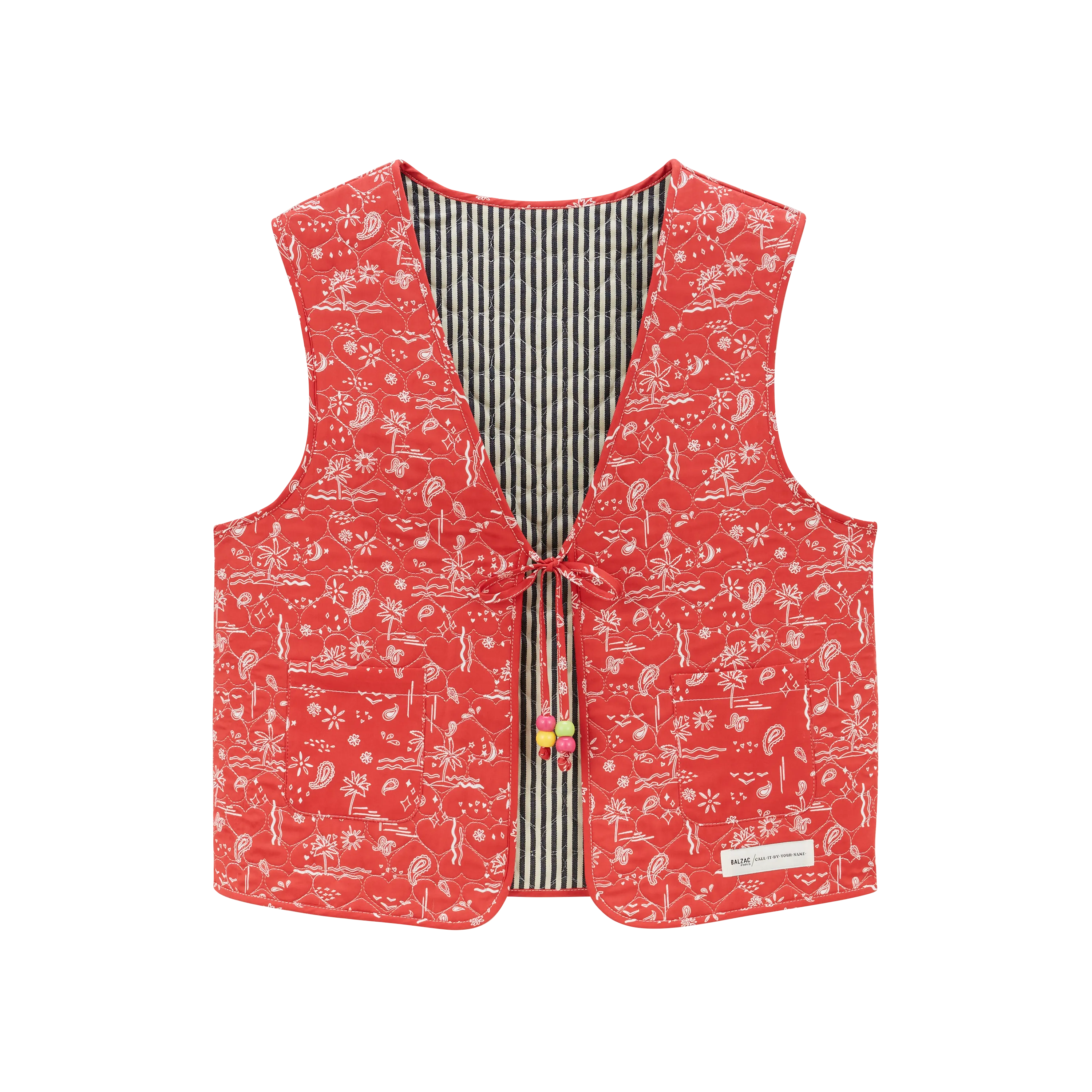 Gilet Nuance imprimé summer bandana