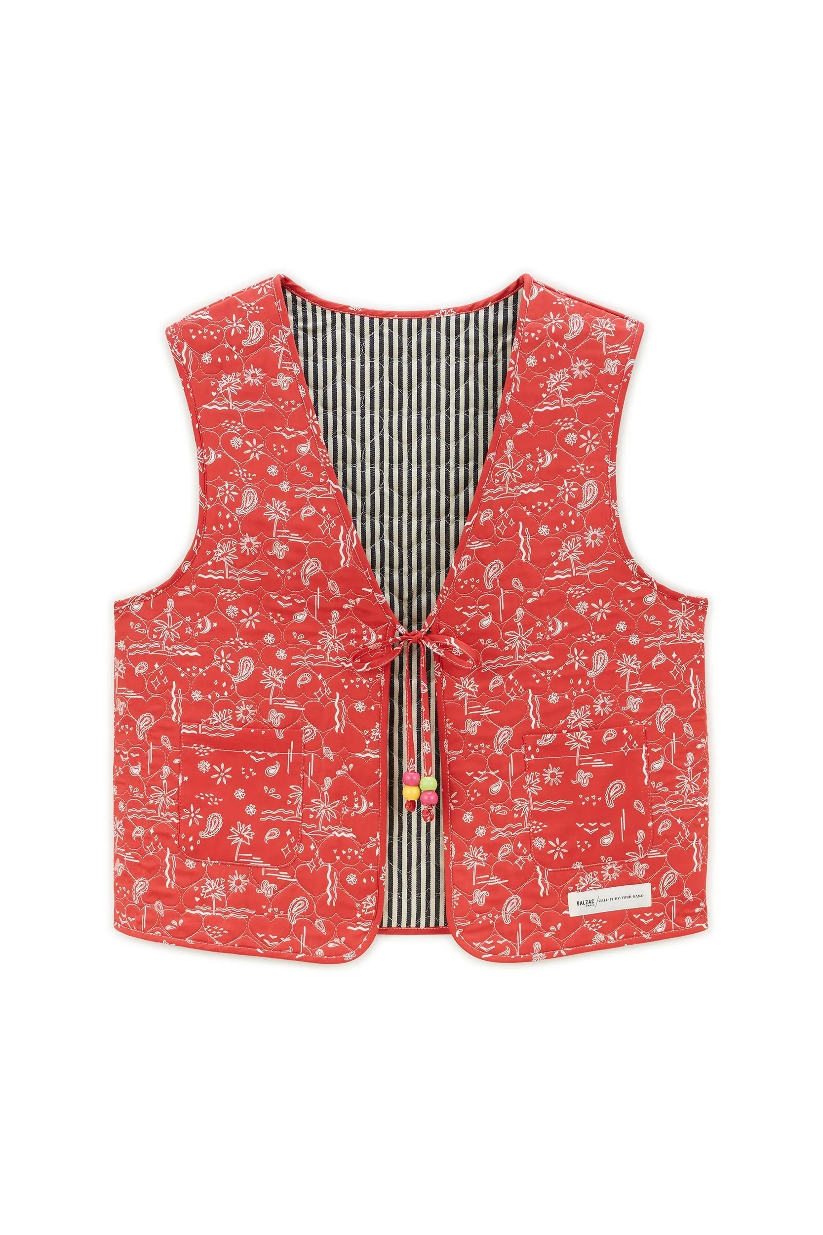 Gilet Nuance imprimé summer bandana