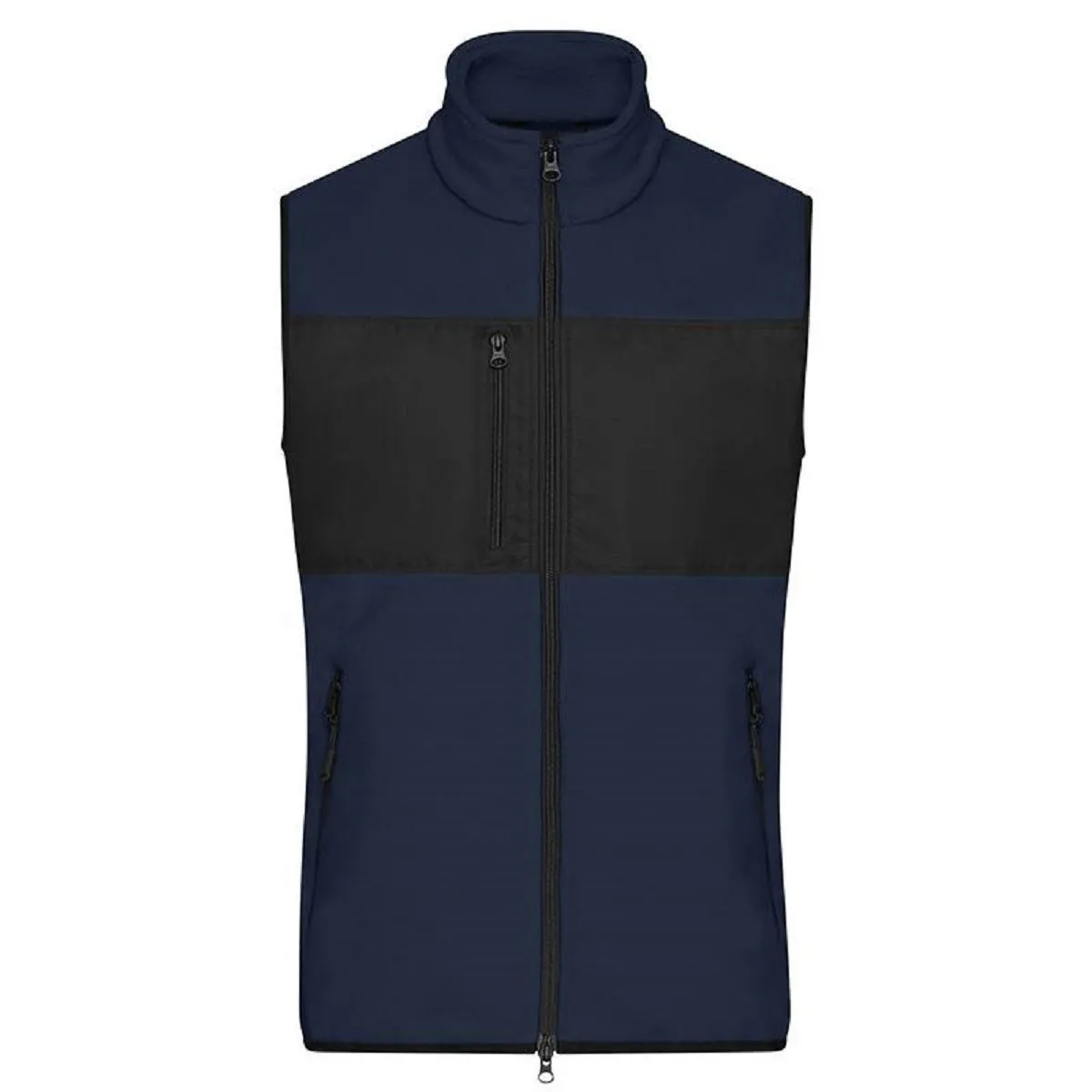 Gilet polaire sans manches - Homme - JN1310 - bleu marine 