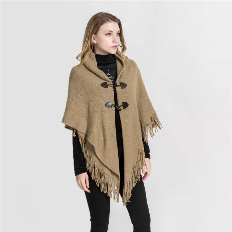 Gilet poncho chic femme