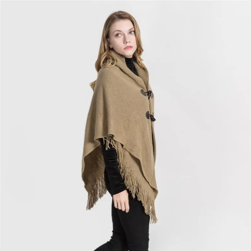 Gilet poncho chic femme